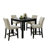 Dining Table Set with 4 Chairs