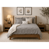 Set de Cama California King y 2 Mesas de Noche - Monnry