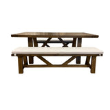 Set de Comedor con 2 Bancas - Monnry