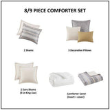 Set de Duvet King 9 piezas - Monnry