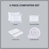Set de Duvet Queen/Full 5 piezas - Monnry