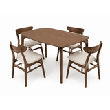Set de Mesa de Comedor con 4 Puestos - Monnry