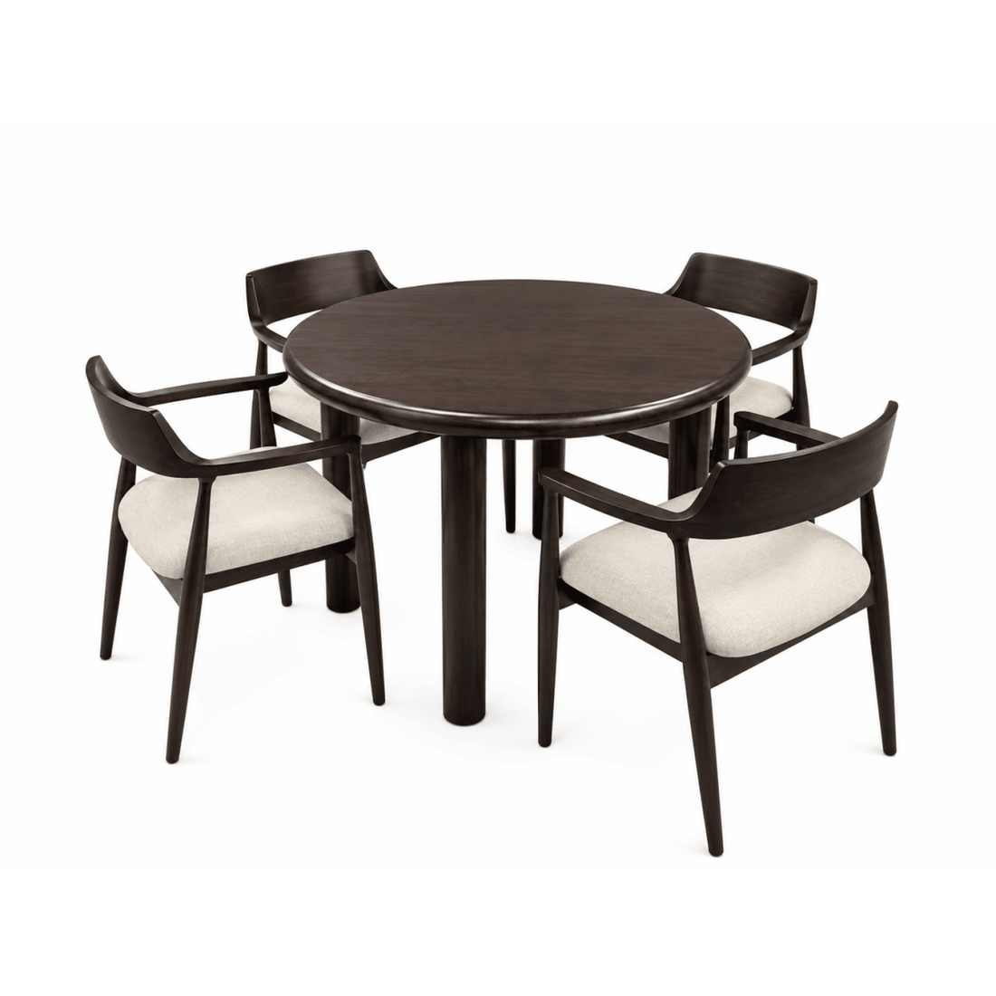 Set de Mesa de Comedor con 4 puestos - Monnry