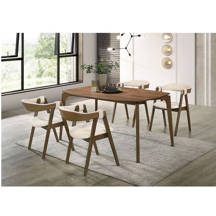 Set de Mesa de Comedor con 4 Sillas - Monnry
