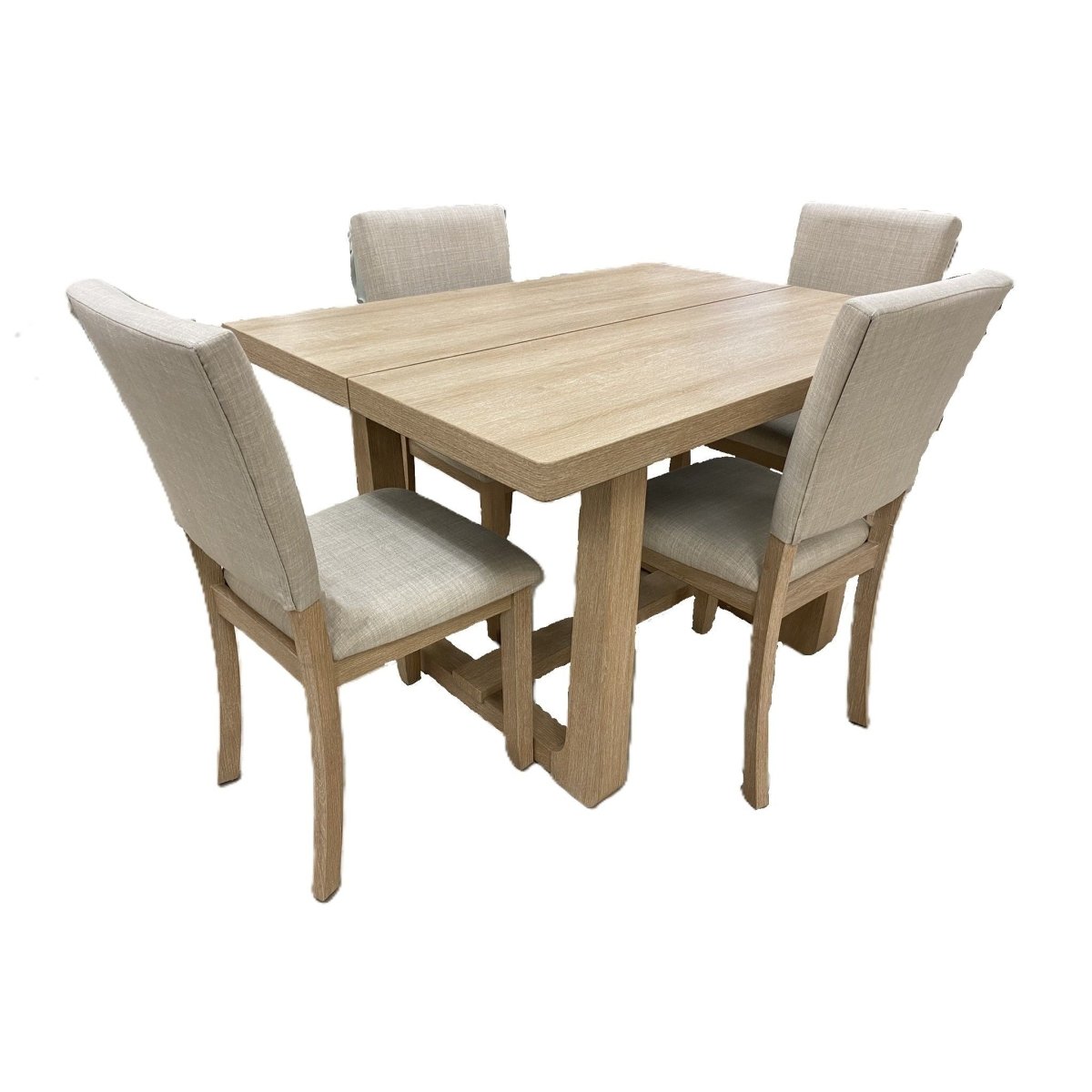 Set de Mesa de Comedor con 4 Sillas - Monnry