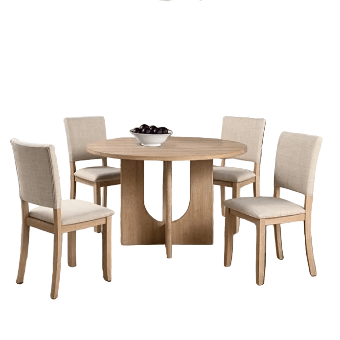 Set de Mesa de Comedor con 4 Sillas - Monnry