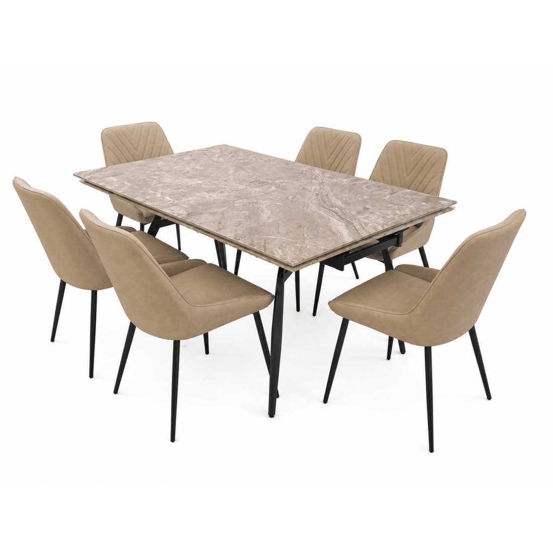 Set de Mesa de Comedor con 6 puestos - Monnry
