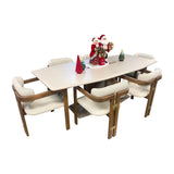 Set de Mesa de Comedor con 6 Sillas - Monnry
