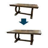 Set de Mesa de Comedor Expandible con 6 Sillas - Monnry