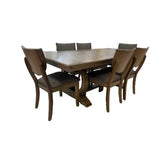 Set de Mesa de Comedor Expandible con 6 Sillas - Monnry