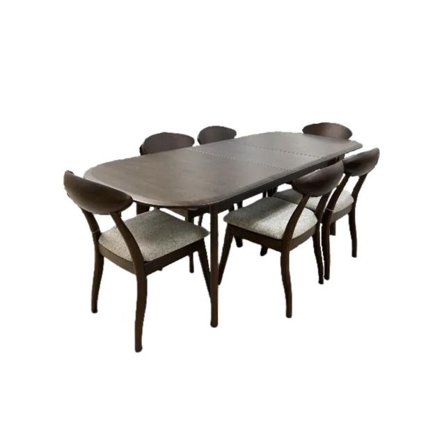 Set de Mesa de Comedor Expandible con 6 Sillas - Monnry