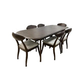 Set de Mesa de Comedor Expandible con 6 Sillas - Monnry