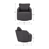 Silla Giratoria Deslizante - Monnry