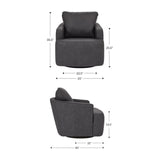 Silla Giratoria Deslizante - Monnry