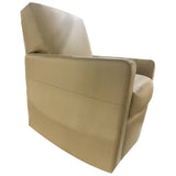 Silla Giratoria Deslizante de Cuero - Monnry