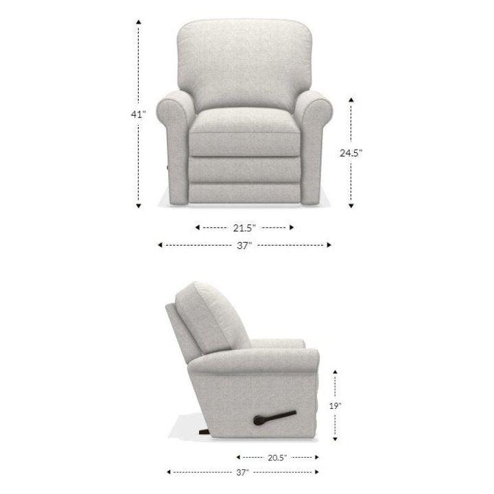Silla Giratoria Deslizante Reclinable - Monnry