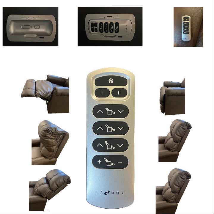 Silla Mecedora Reclinable Eléctrica, Lumbar con Reposacabezas - Monnry