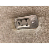 Silla Mecedora Reclinable Eléctrica Lumbar con Reposacabezas - Monnry