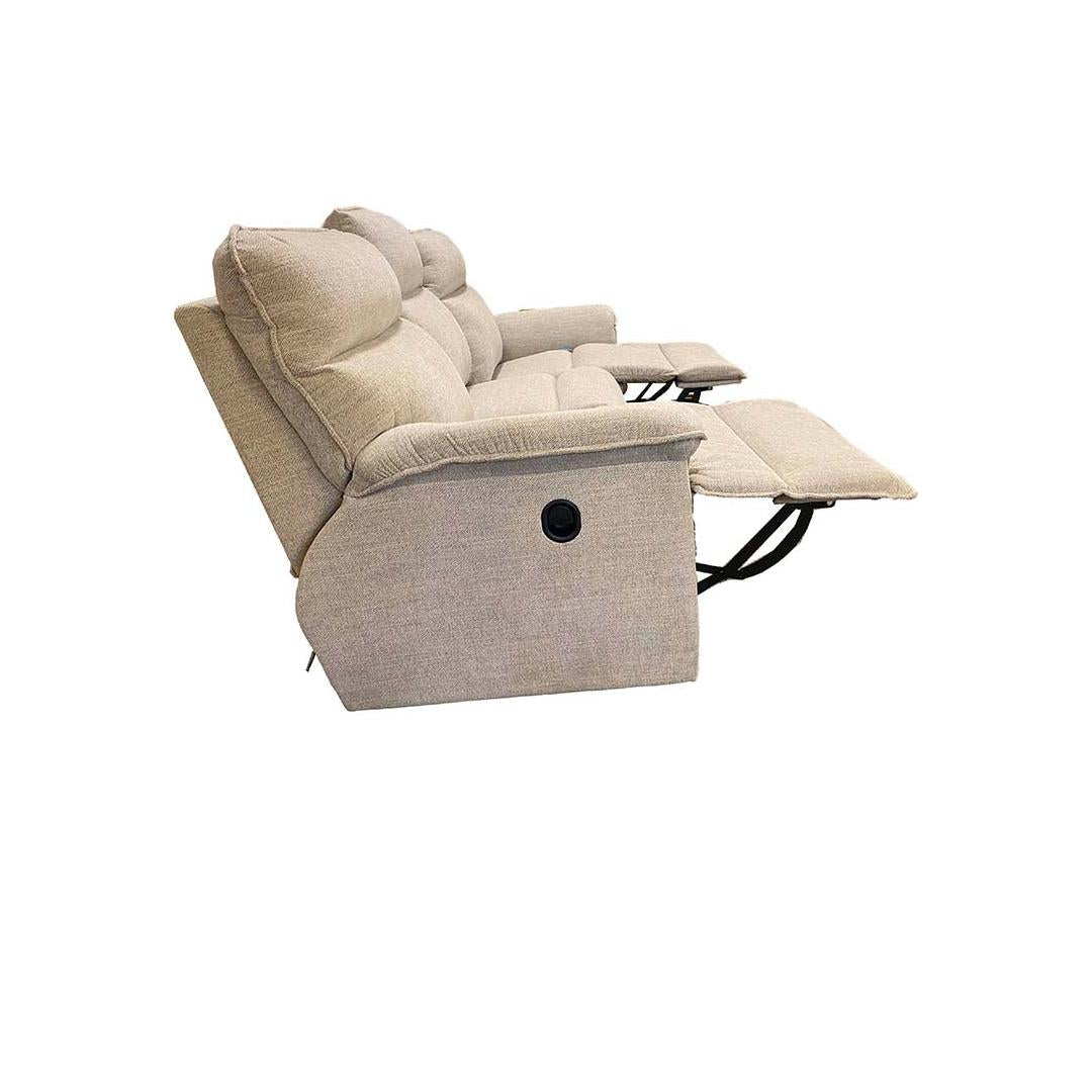 Sofá 3 Plazas Reclinable - Monnry