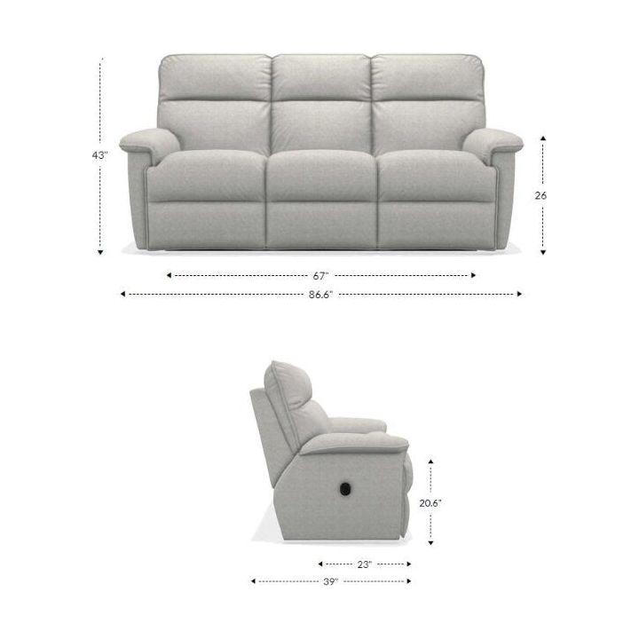 Sofá 3 Plazas Reclinable - Monnry