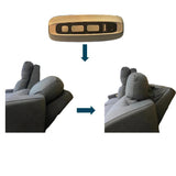 Sofá 3 Plazas Reclinable Eléctrico con Reposacabezas - Monnry