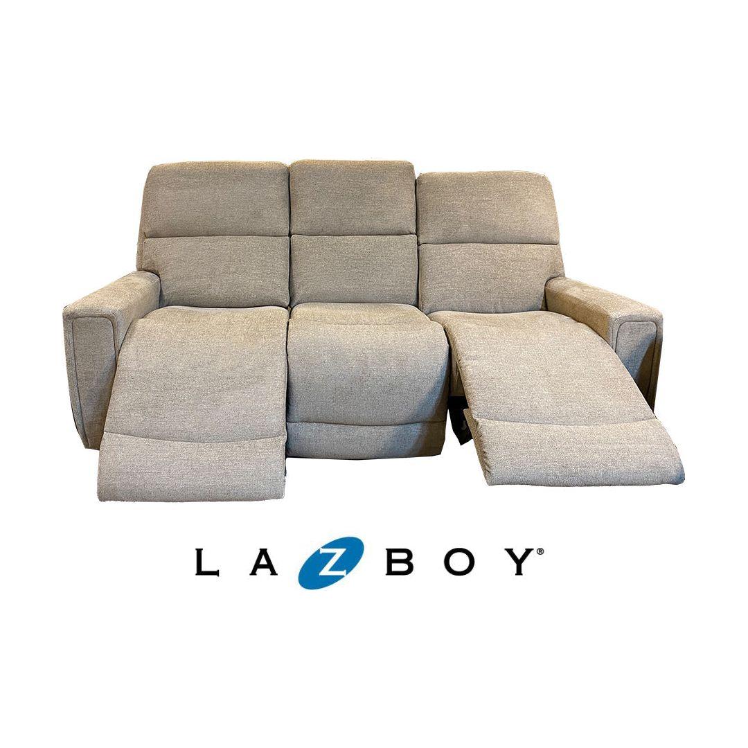 Sofá 3 Plazas Reclinable Eléctrico Lumbar con Reposacabezas - Monnry