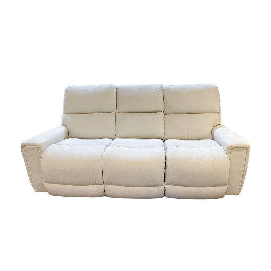 Sofá 3 Plazas Reclinable Eléctrico Lumbar con Reposacabezas - Monnry