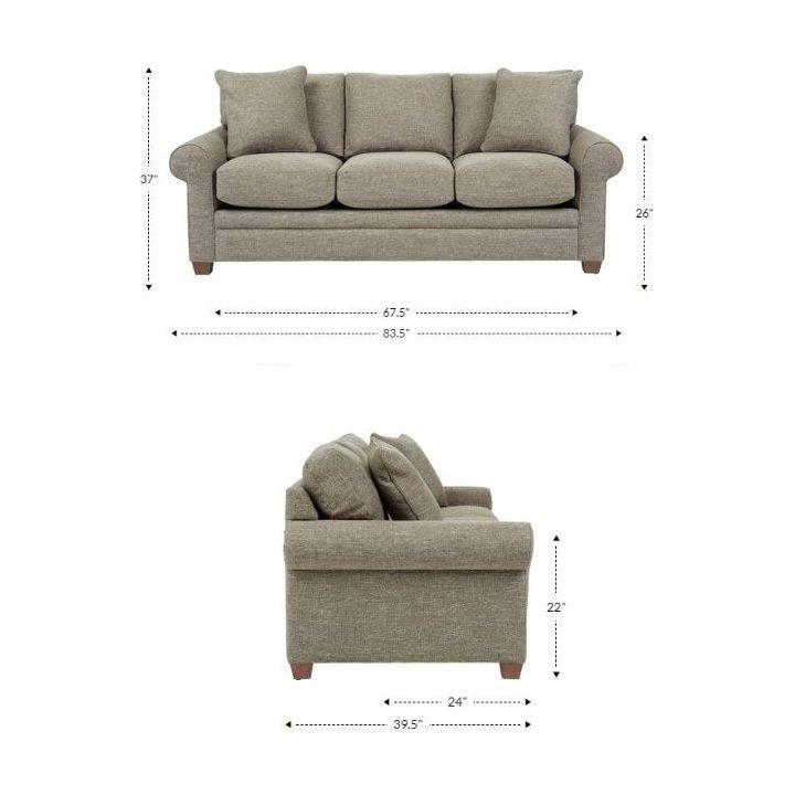 Sofá Cama Queen 3 Plazas - Monnry