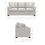 Sofá Full Cama 3 Plazas - Monnry