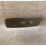 Sofá Seccional Reclinable Eléctrico - Monnry