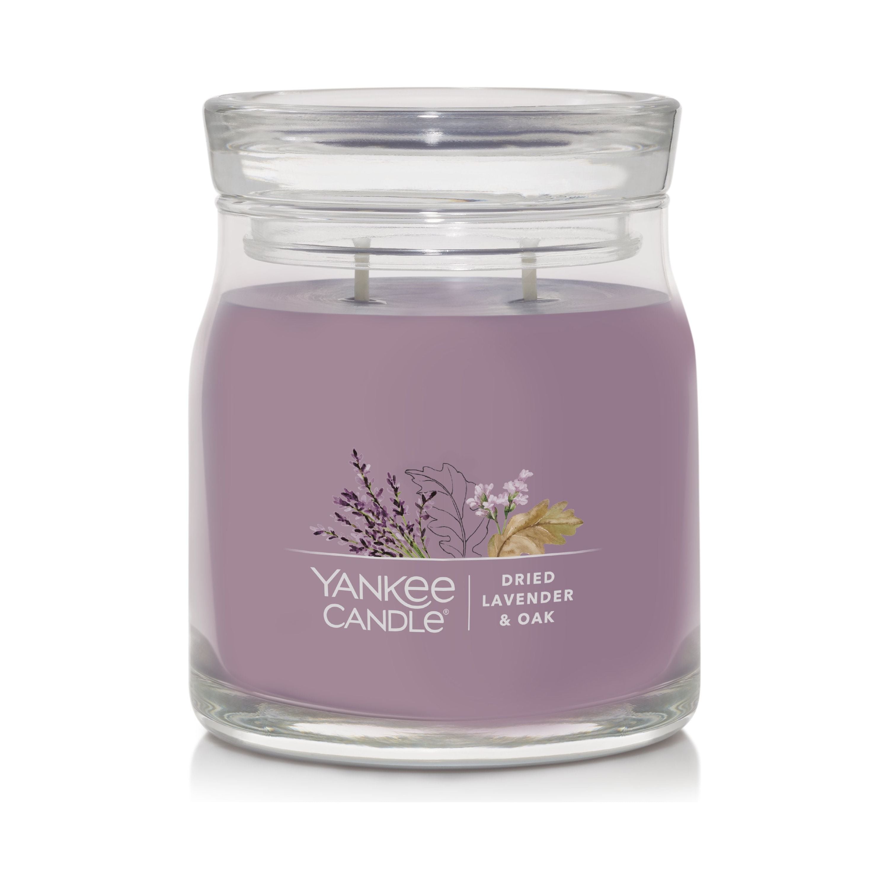Candela  Aromática Dried Lavender & Oak 13 oz - Monnry