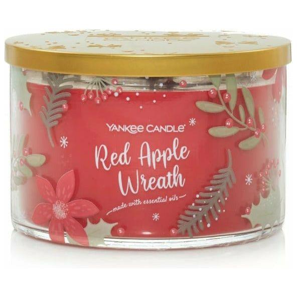 Candela Aromática Red Apple Wreath 18 oz. - Monnry