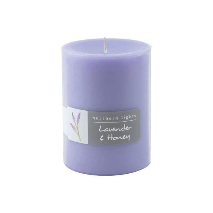 Candela Aromática Lavender & Honey 3" x 4" - Monnry