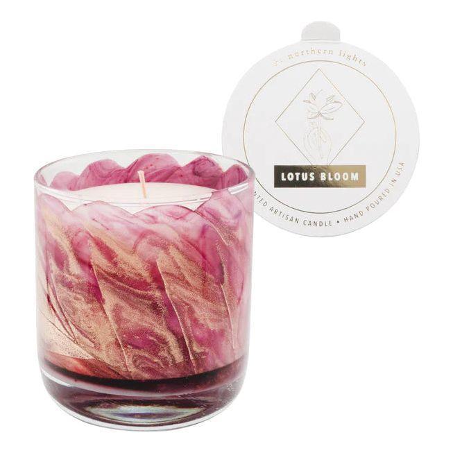 Candela Aromática Lotus Bloom  8 oz - Monnry