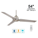 54" Abanico de Exterior e Interior - Monnry