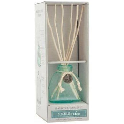 Set de Difusor de Caña 6 oz Seagrass & Aloe - Monnry