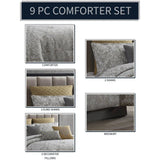 Set de Edredón King 10 piezas - Monnry