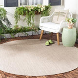 Alfombra Redonda de Exterior e Interior - Monnry