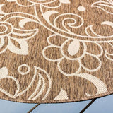 Alfombra Redonda de Exterior e Interior - Monnry