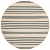 Alfombra Redonda de Exterior e Interior - Monnry