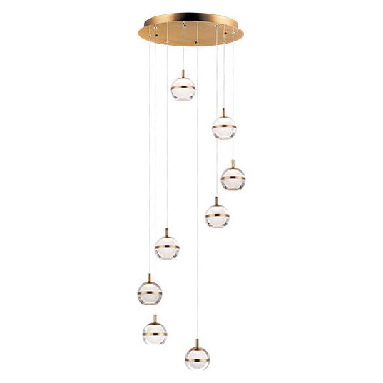 Lámpara Colgante de Interior 8 Luces - Monnry