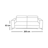 Sofá Cama - Monnry