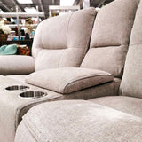 Sofá 2 Plazas Reclinable con Consola y USB - Monnry