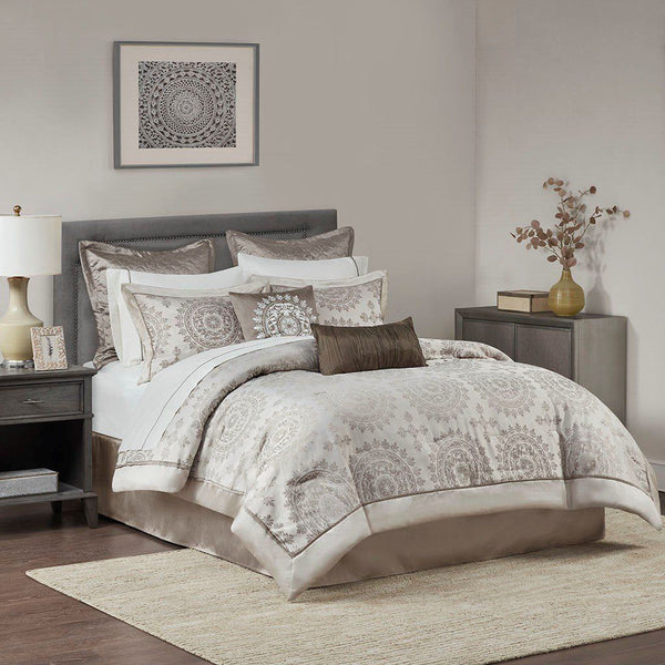 Set de Edredón King 12 piezas - Monnry