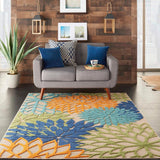Alfombra de Exterior e Interior 6' x 9' Pies - Monnry