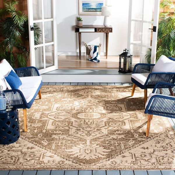 Alfombra de Exterior e Interior 8' x 10' Pies - Monnry
