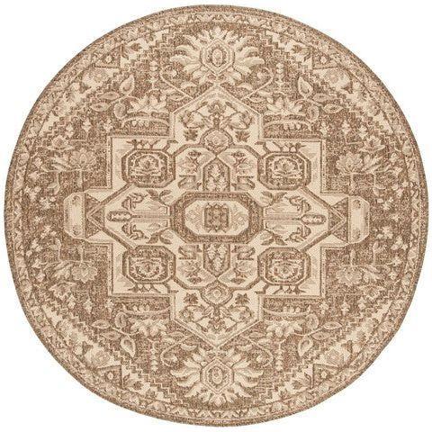 Alfombra Redonda de Exterior e Interior 8' Pies - Monnry