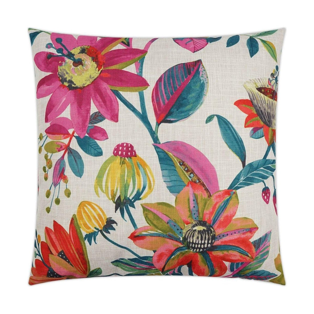 Almohadón Tela Premium con Relleno de Plumas 20" x 20" Pulgadas - Monnry
