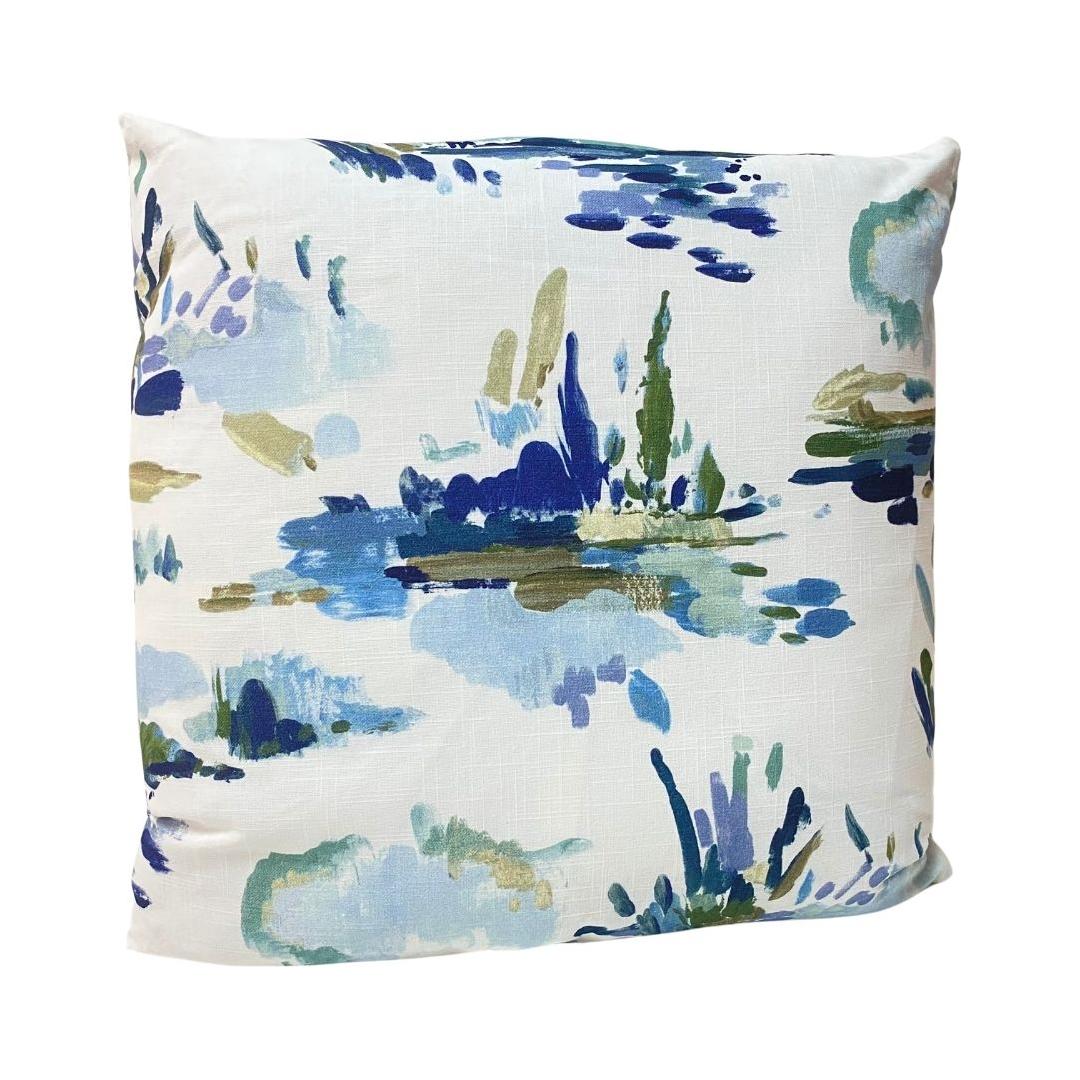 Almohadón Tela Premium con Relleno de Plumas 22" x 22" Pulgadas - Monnry
