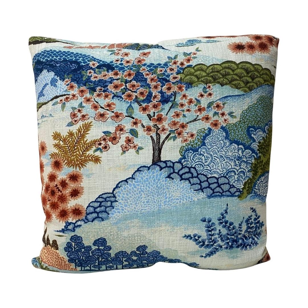 Almohadón Tela Premium con Relleno de Plumas 22" x 22" Pulgadas - Monnry